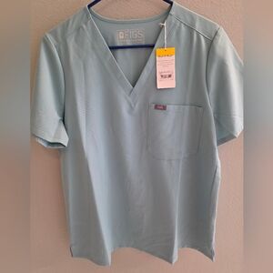 Figs Seaglass Catarina One-Pocket Scrub Top™ Size Large. NWT